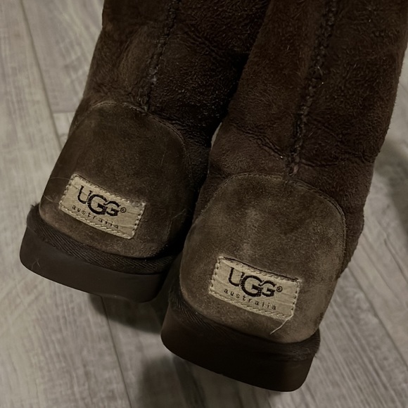 Ugg Classic Tall Boots Chocolate Brown 8 - Picture 10 of 14